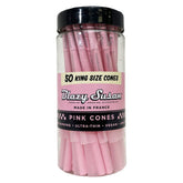 Blazy Susan Pink Pre Rolled Cones | King Size | 50 Count