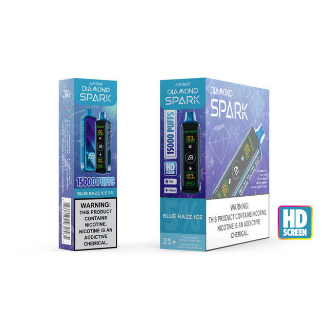 AirBar Diamond Spark 15000 Puffs (Display Of 5)
