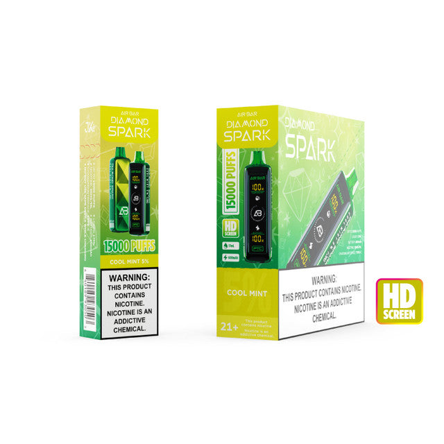 AirBar Diamond Spark 15000 Puffs (Display Of 5)