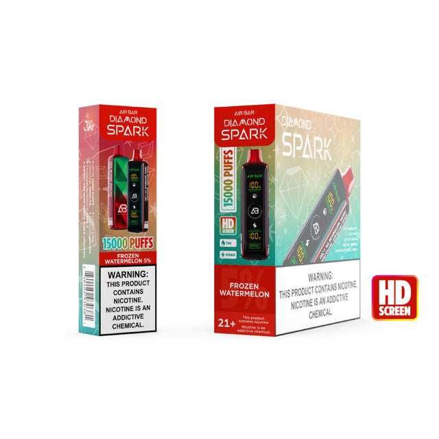 AirBar Diamond Spark 15000 Puffs (Display Of 5)