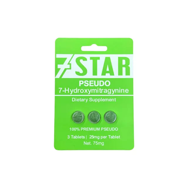7Star Pseudo 7OH Kratom Extract Tablets (25mg/tab)