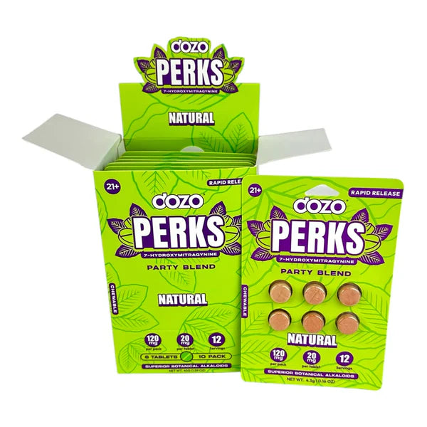 DOZO Perks + 6CT + 7-Hydroxymitragynine