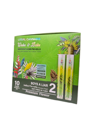 Wake&Bake 10 Pack Pre Roll Display Box