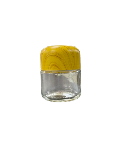 Jar With Yellow Cap