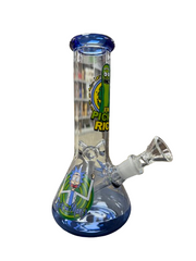 8″ Rick And Morty Glass Bong