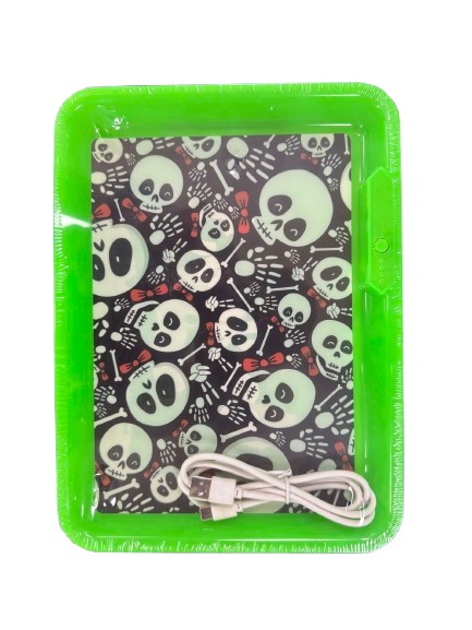 Light Up Rolling Tray Rechargeable