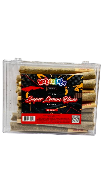 Wake&Bake Pre Rolls 25 Count
