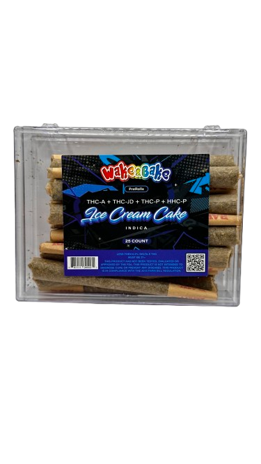 Wake&Bake Pre Rolls 25 Count