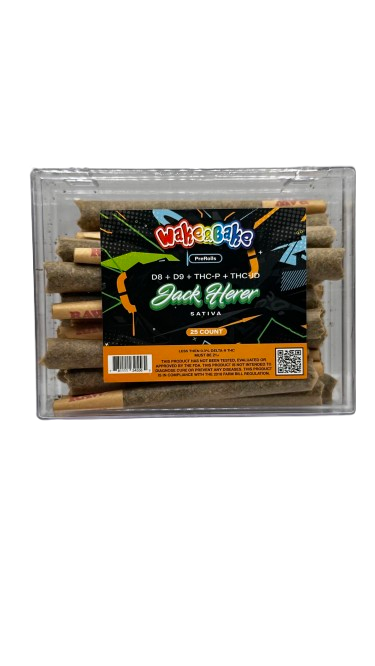 Wake&Bake Pre Rolls 25 Count