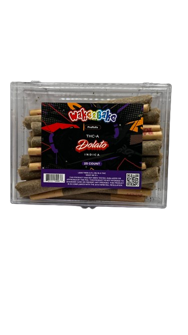 Wake&Bake Pre Rolls 25 Count