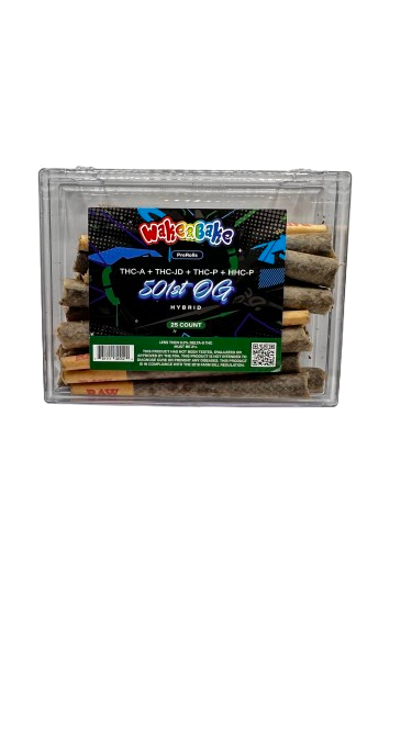 Wake&Bake Pre Rolls 25 Count