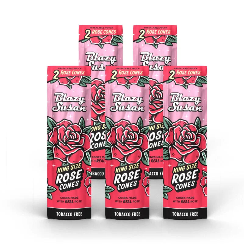Blazy Susan Rose Wrap Cones Bundle | 5 Packs
