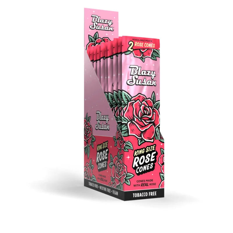 Blazy Susan Rose Wrap Cones | Full Box