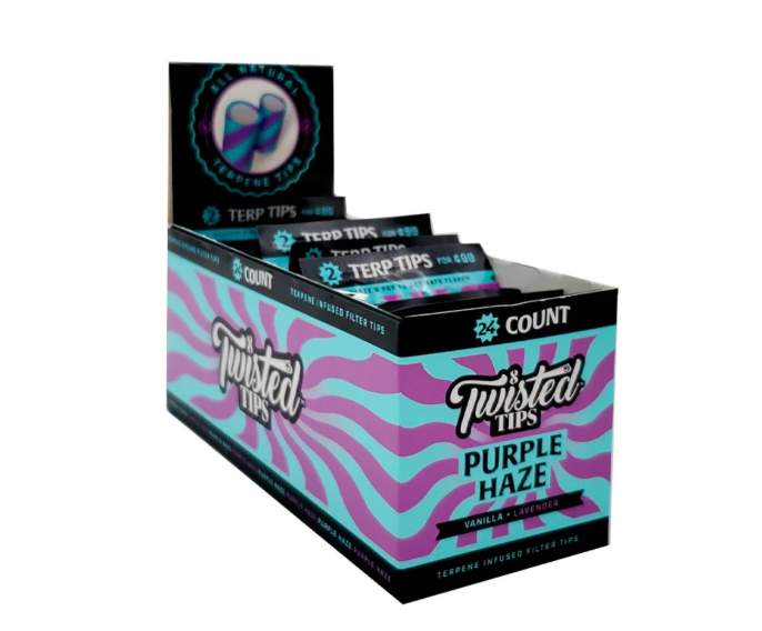 Twisted Tips Flavored Terpene Infused Filter Tips