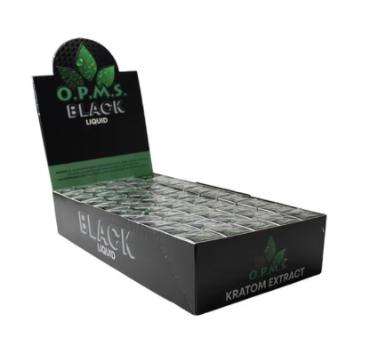 OPMS Black Liquid Kratom Extract Shot (8ml)