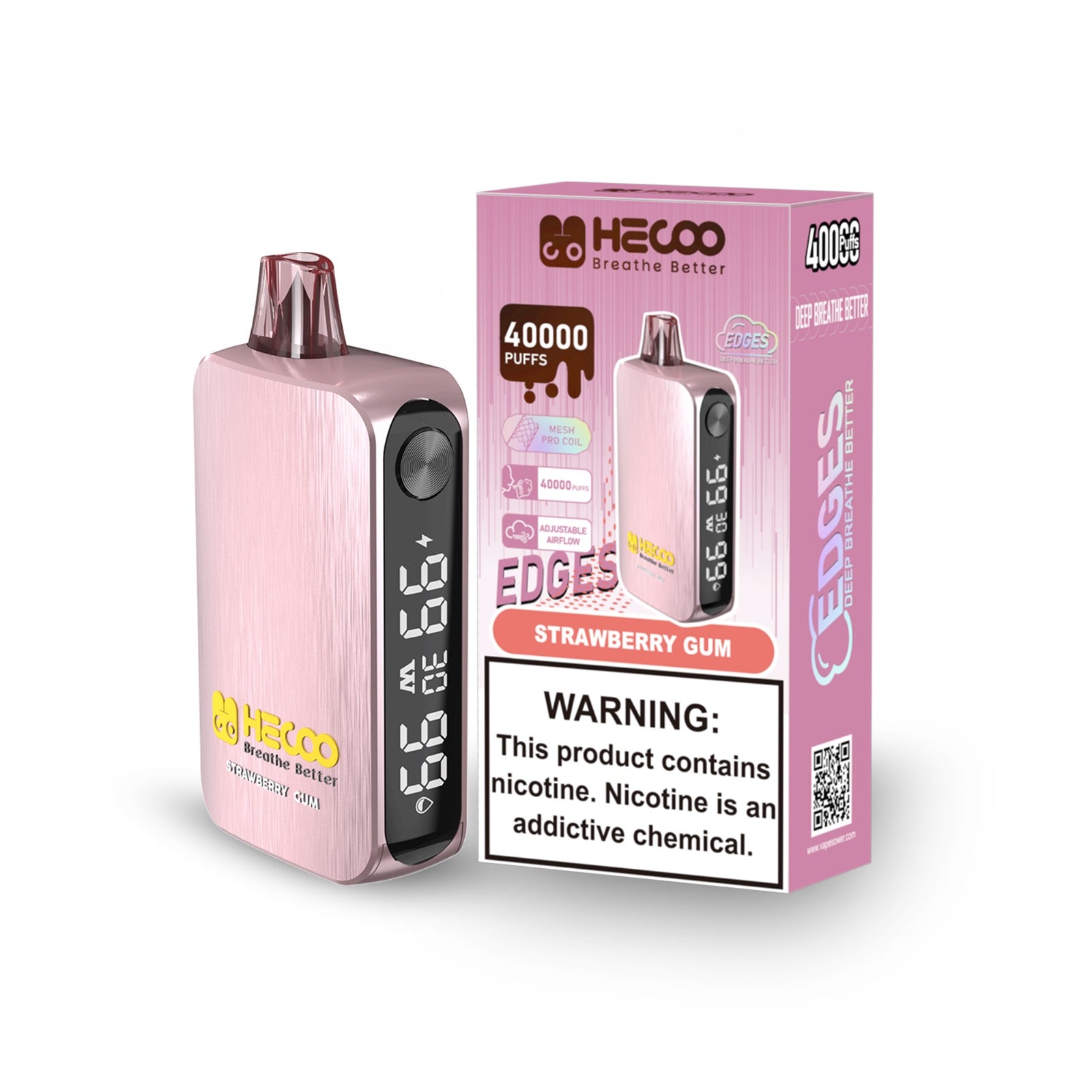 Hecoo 40000 Puffs Disposable Vape (Display Of 5)