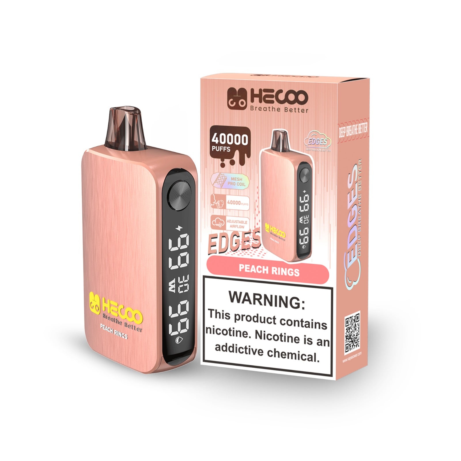 Hecoo 40000 Puffs Disposable Vape (Display Of 5)