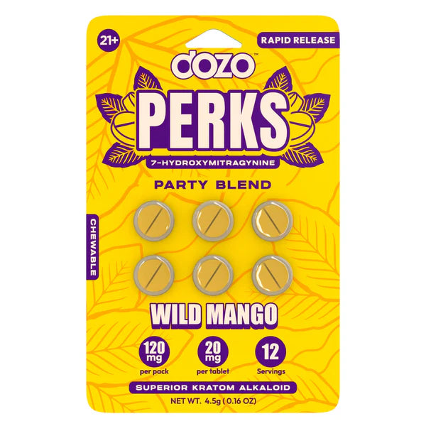 DOZO Perks + 6CT + 7-Hydroxymitragynine