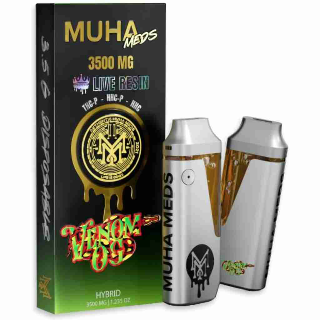Muha Meds Live Resin Disposable 3.5g GLOBAL DISTRO Muha Meds Live Resin Disposable 3.5g GLOBAL DISTRO