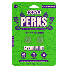 DOZO PERKS 7-Hydroxymitragynine (2ct) - 40mg each pack